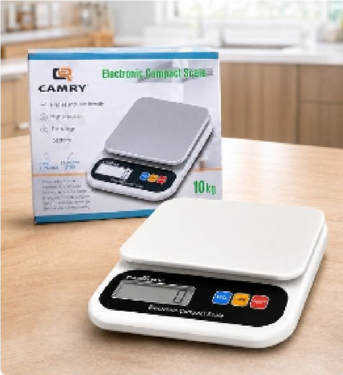 ⚖️ Balanza de Cocina Digital Gramera para Alimentos, Báscula de Precisión para Repostería, Café, Dieta y Cocina, Pesa Portátil con Pantalla LCD